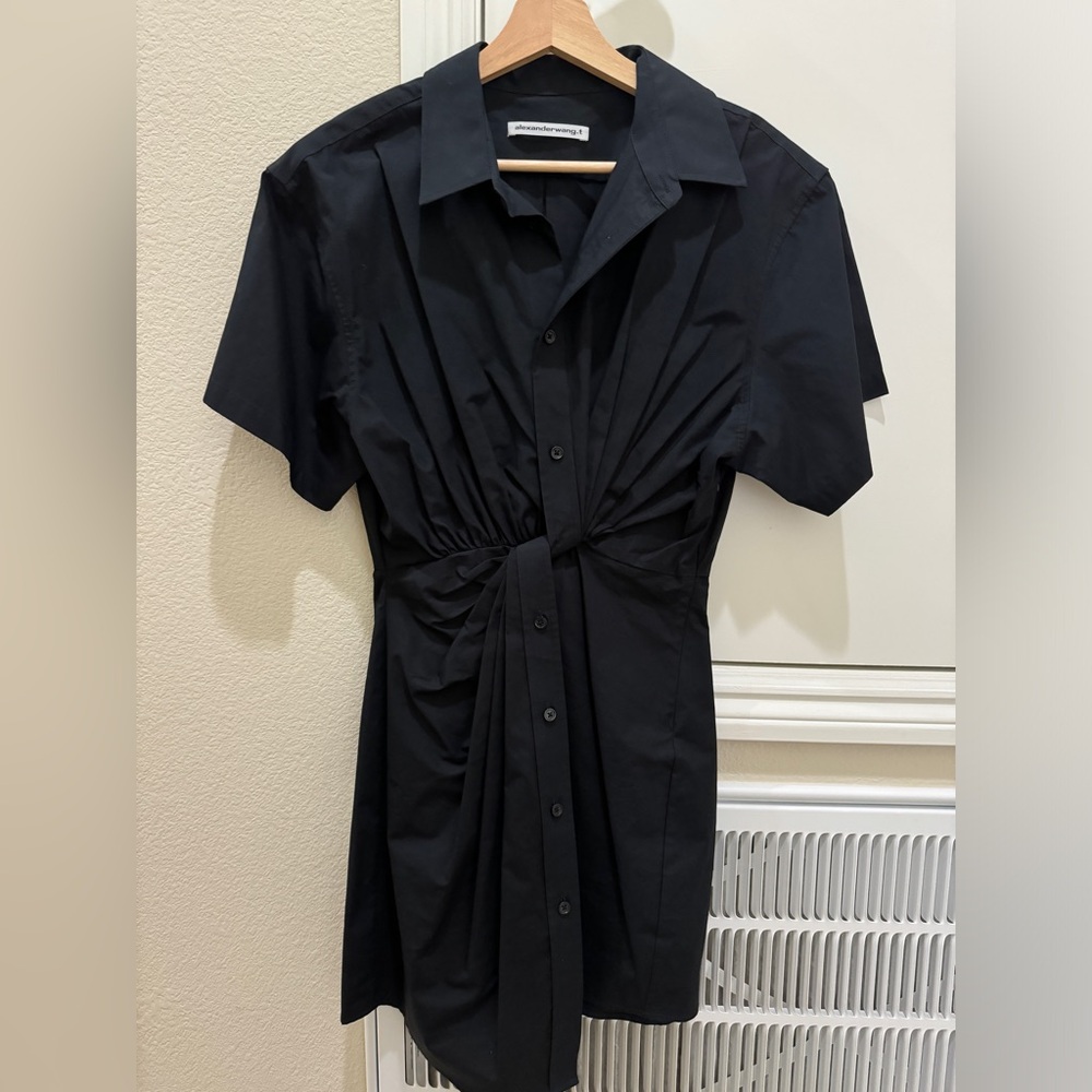 Cotton Black Dress